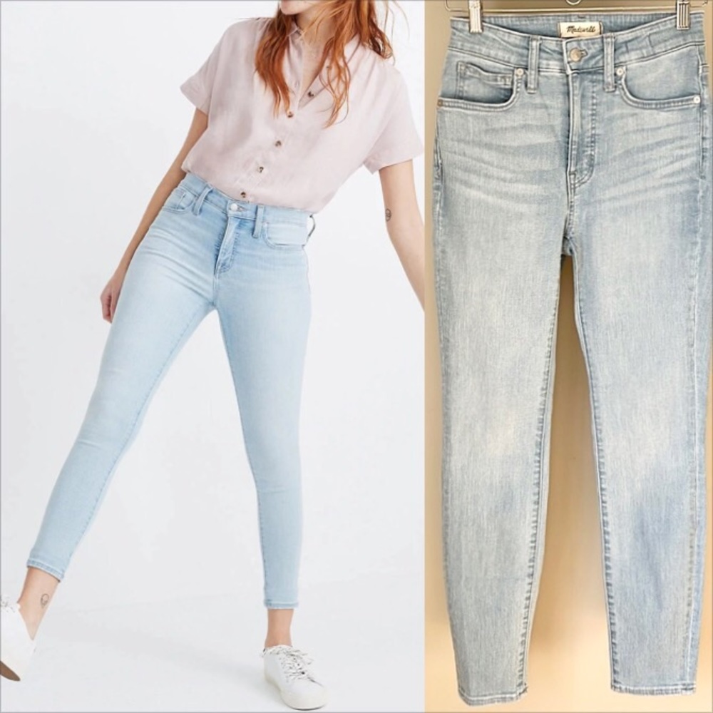 Madewell Curvy High Rise Skinny Jeans